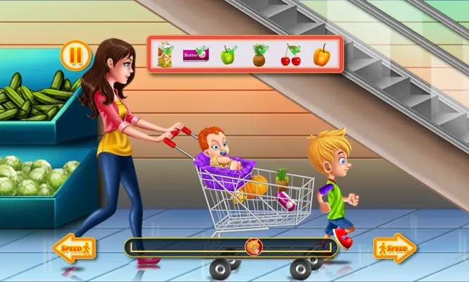 Shopping Kids Supermarket android App screenshot 0